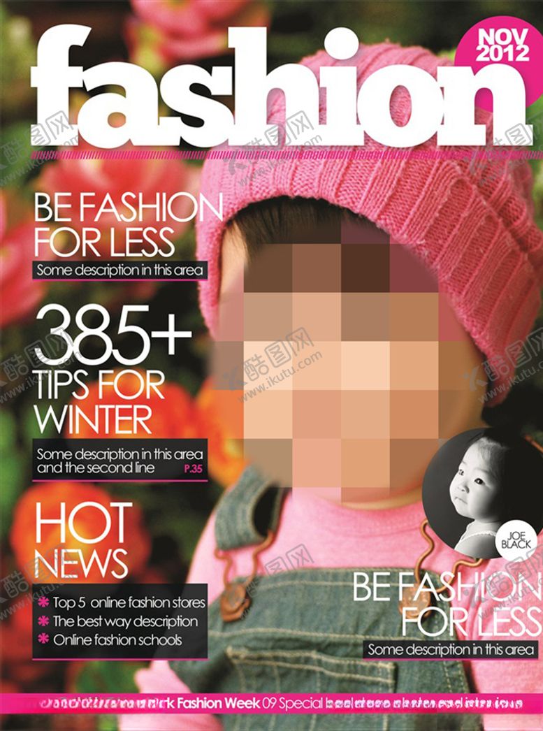 编号：72315609172203124754【酷图网】源文件下载-童年儿童周岁纪念相册PSD模板