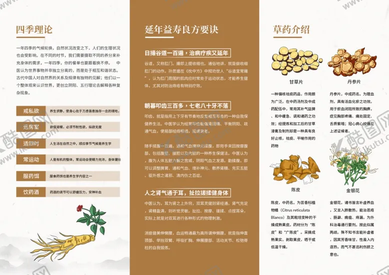 编号：50790707021555042140【酷图网】源文件下载-中药材知识介绍