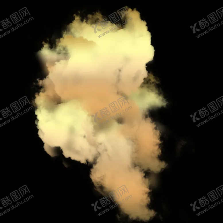 编号：10972603301632553315【酷图网】源文件下载-黄色烟雾