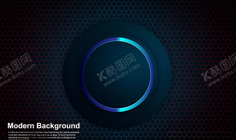 编号：14597806262132249663【酷图网】源文件下载-科技光圈背景