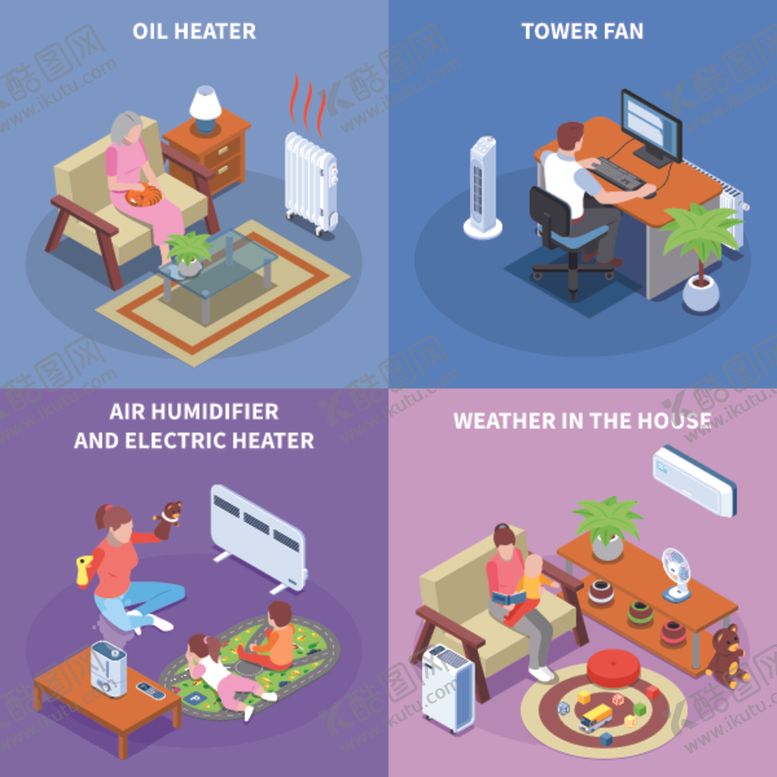 编号：94084409090648566949【酷图网】源文件下载-扁平化工作场景与人物