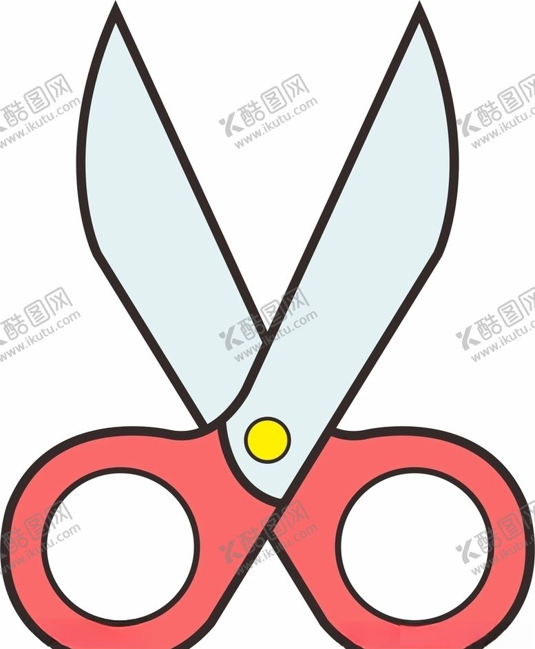 编号：68281510270036572066【酷图网】源文件下载-剪刀插画