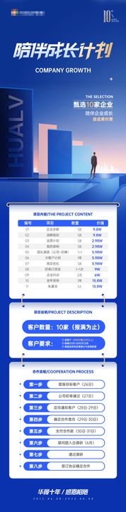 课程培训海报长图