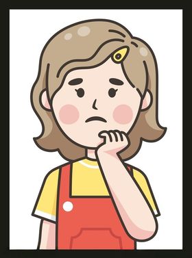 手绘卡通女孩动画