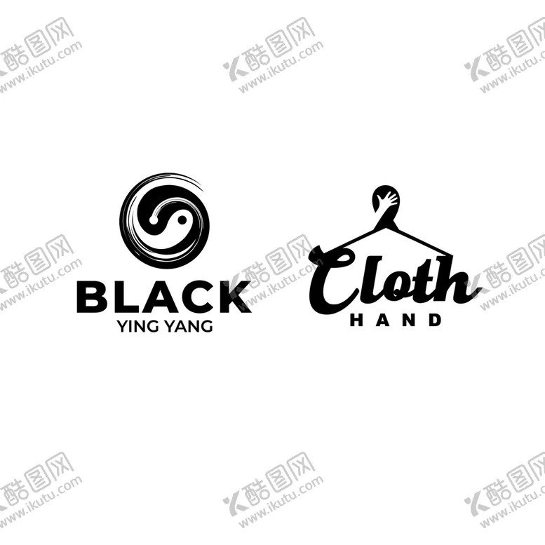 编号：42893402031707259390【酷图网】源文件下载-黑色简约logo