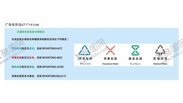编号：34713001300517158694【酷图网】源文件下载-垃圾分类宣传栏
