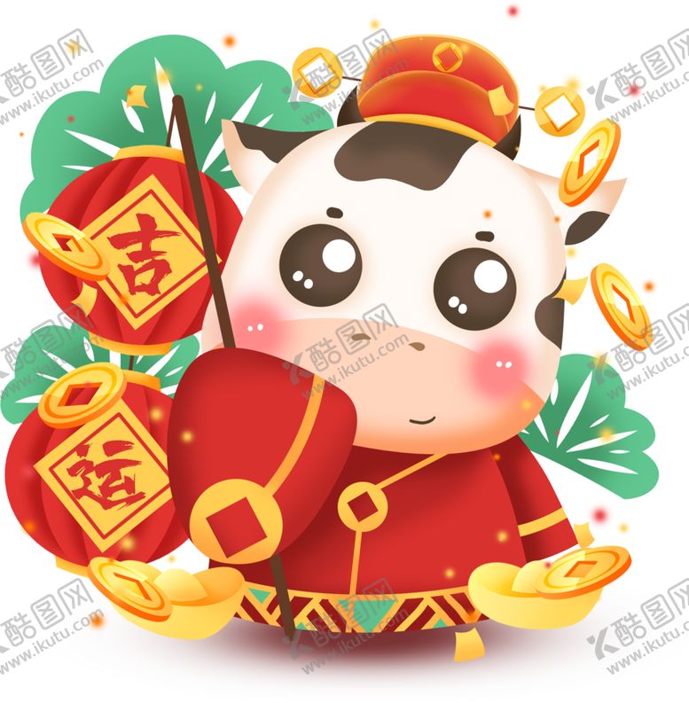 编号：17697404290404518548【酷图网】源文件下载-卡通牛