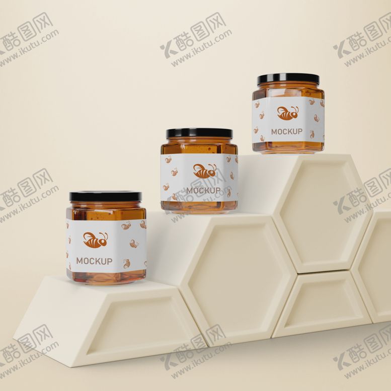 编号：85421609200205122130【酷图网】源文件下载-蜂蜜瓶样机