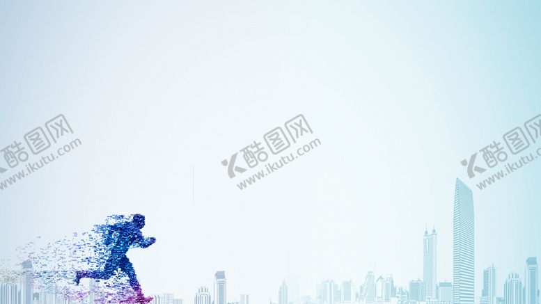 编号：81439209121512431028【酷图网】源文件下载-励志蓝色背景