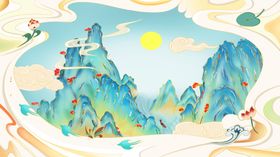 中国风写意山水
