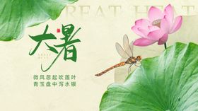 大暑展板