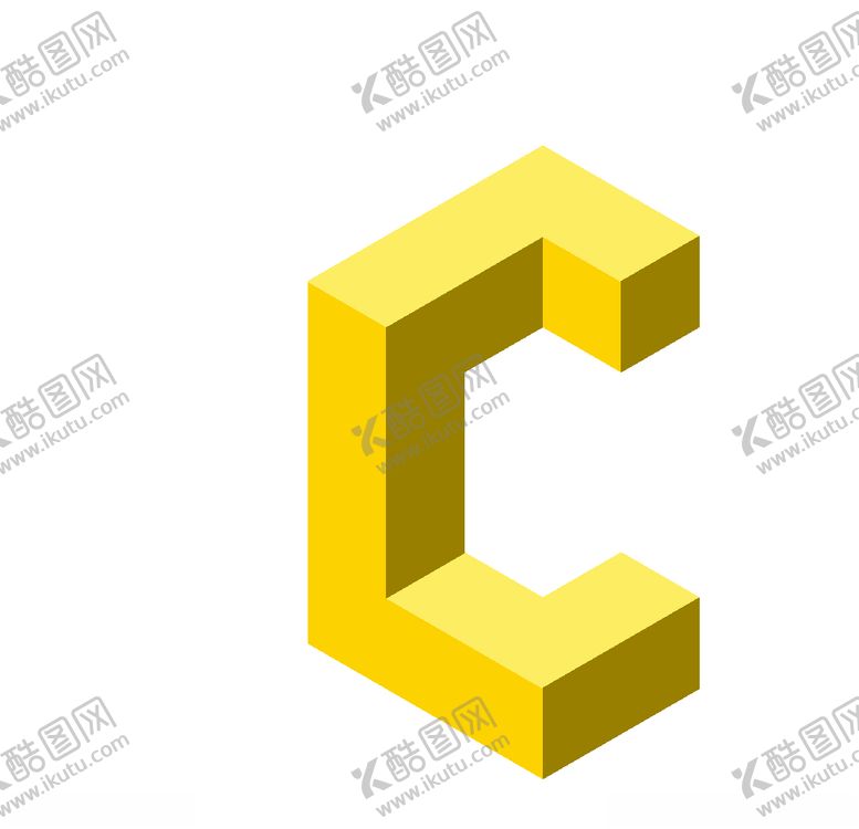 编号：14870210061841138383【酷图网】源文件下载-英文立体字母