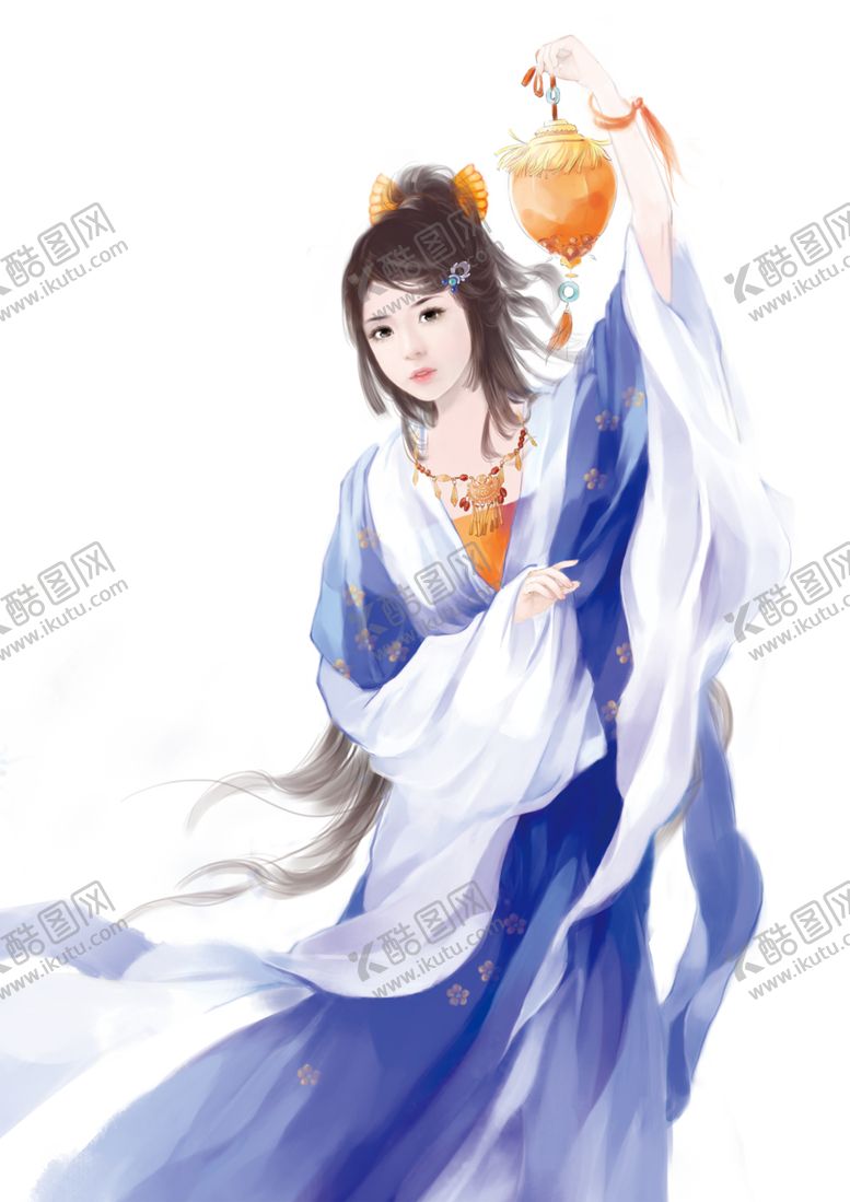 编号：74369304281802206006【酷图网】源文件下载-古典美女