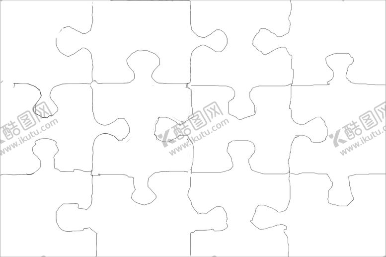 编号：63718910052111343110【酷图网】源文件下载-曲线拼图游戏