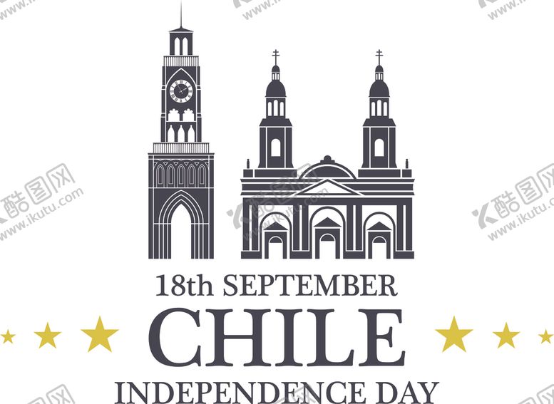 编号：43542210220012471357【酷图网】源文件下载-地标建筑剪影