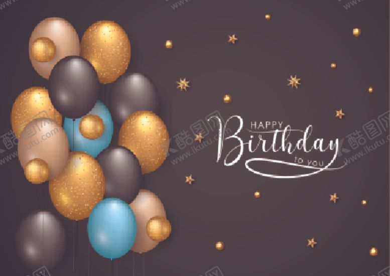 编号：81268709290643376606【酷图网】源文件下载-生日快乐背景