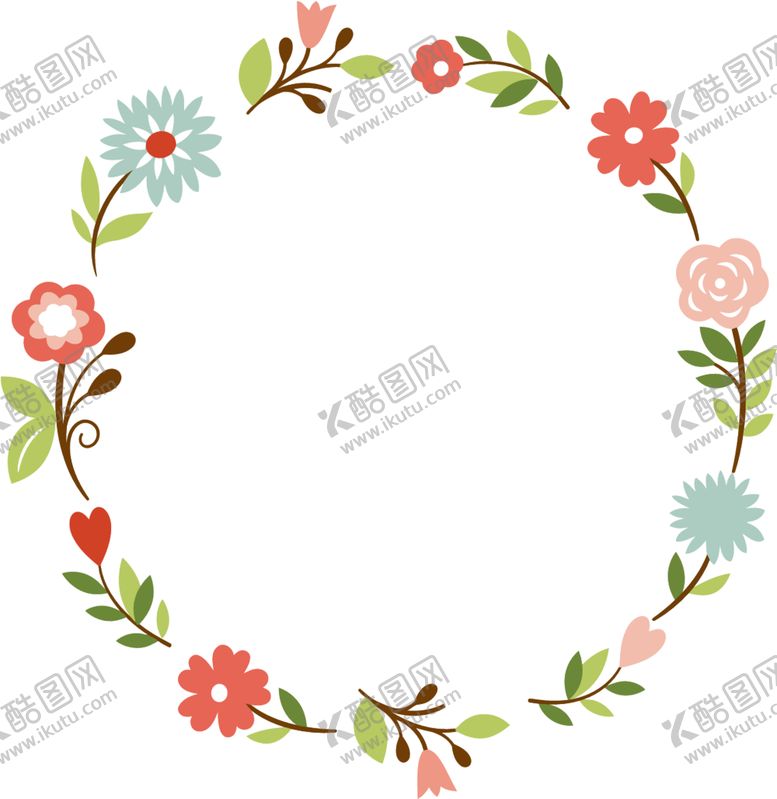 编号：64973109131055245602【酷图网】源文件下载-花环