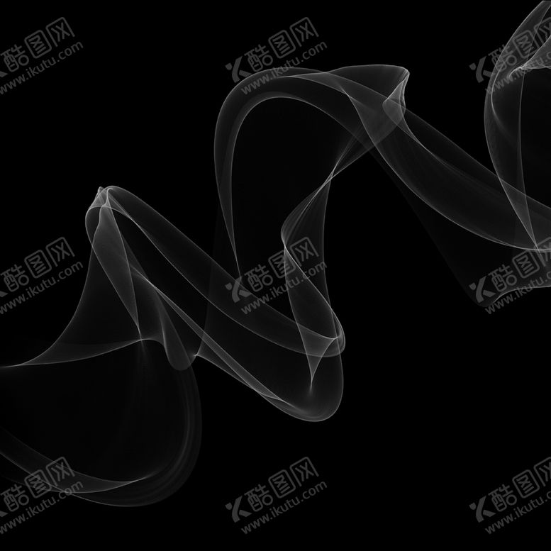 编号：78509605050801295725【酷图网】源文件下载-唯美飘带丝带烟雾素材