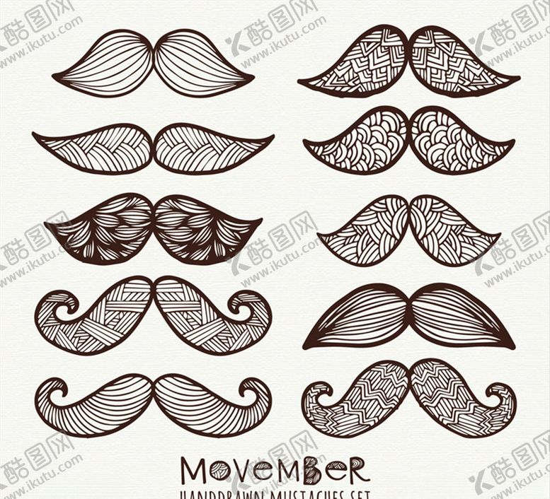 编号：77335309201946011317【酷图网】源文件下载-矢量胡须