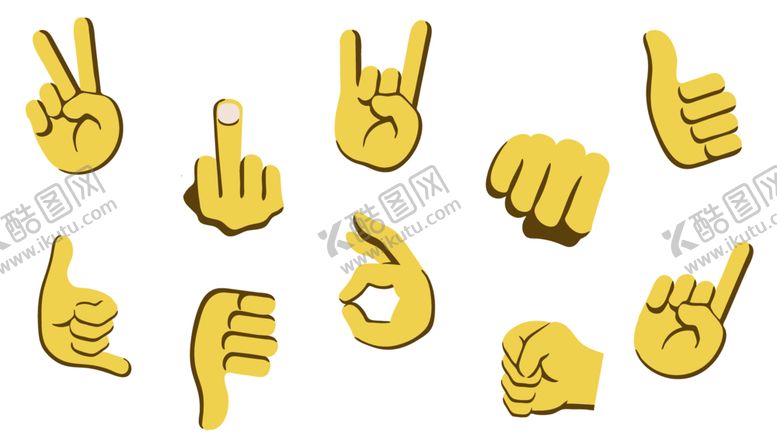 编号：44872309170947296046【酷图网】源文件下载-手势