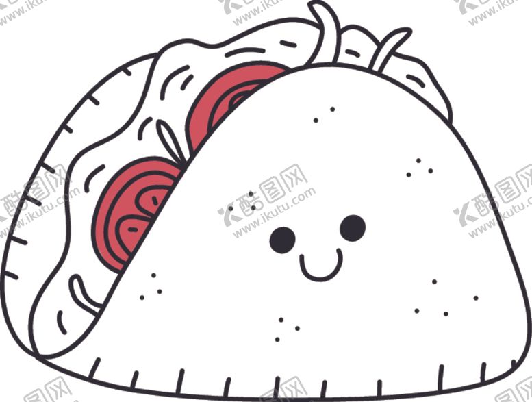 编号：17750510311840079050【酷图网】源文件下载-卡哇伊美食