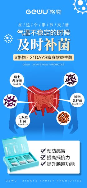 益生菌宣传海报