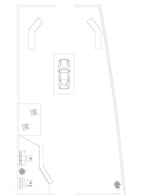 别克展厅平面图