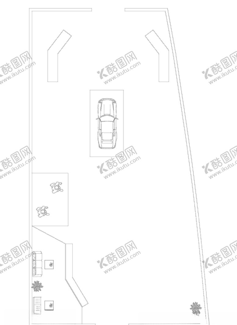 编号：34057710301524392717【酷图网】源文件下载-别克展厅平面图