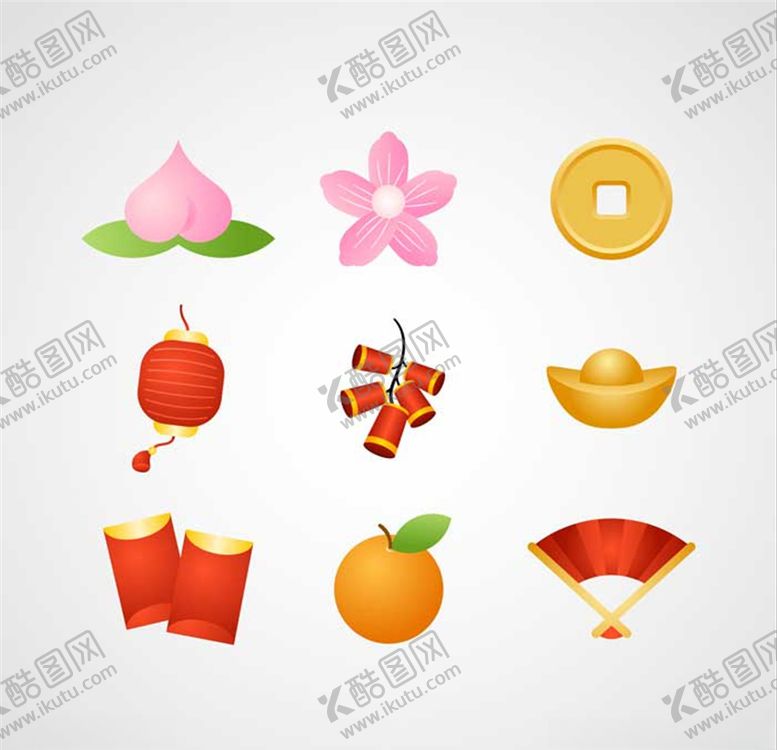 编号：27321703160013397470【酷图网】源文件下载-新年元素