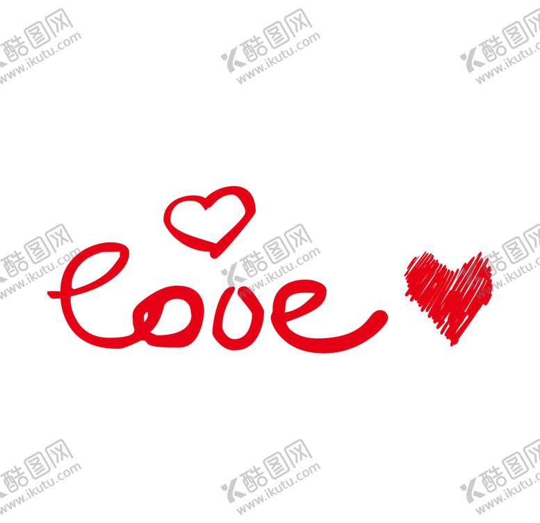 编号：64222010041223311716【酷图网】源文件下载-LOVE爱心