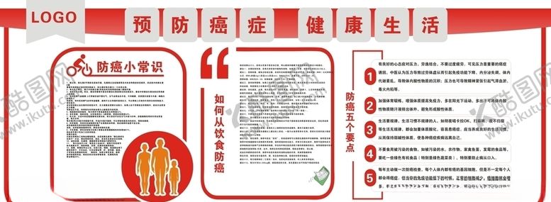 编号：80632909160946336883【酷图网】源文件下载-防癌文化墙