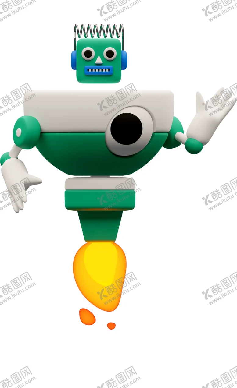 编号：66108602101031266505【酷图网】源文件下载-3D图标素材 卡通人物