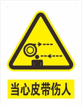 当心皮带伤人