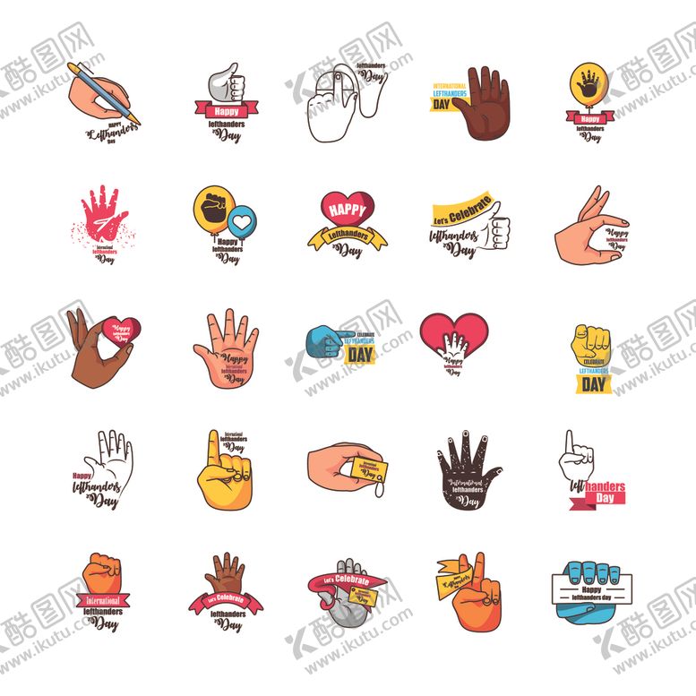 编号：27266810090053182184【酷图网】源文件下载-手势图标