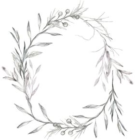 森系植物边框