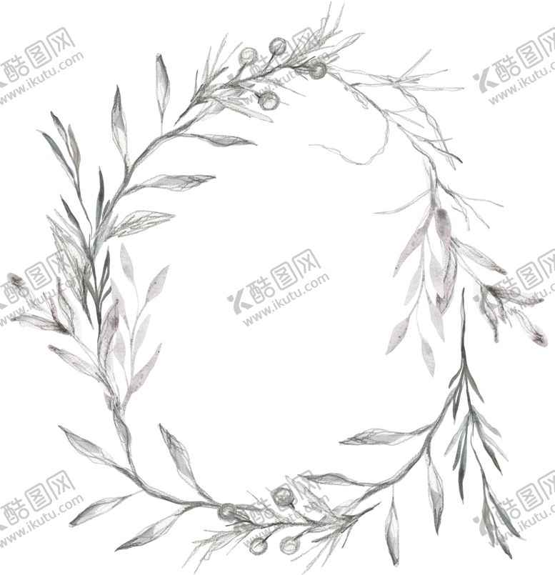 编号：42660810080150484541【酷图网】源文件下载-森系边框