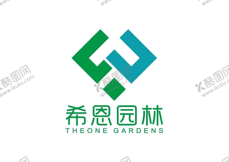 编号：54914411131139178772【酷图网】源文件下载-希恩园林logo