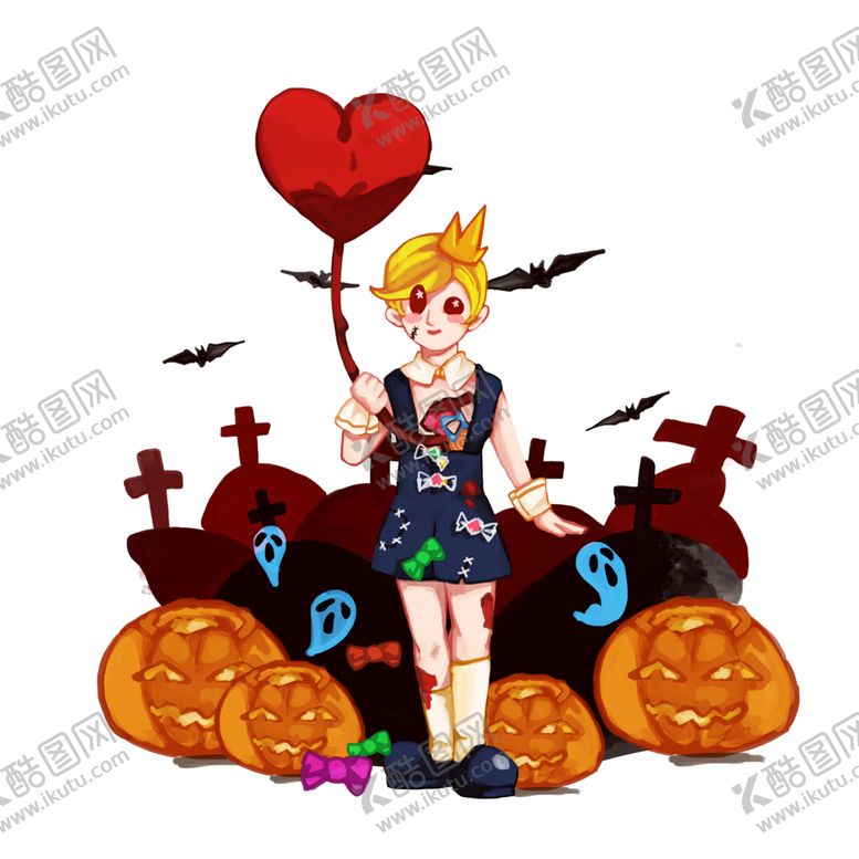 编号：82773107020941088185【酷图网】源文件下载-万圣节素材