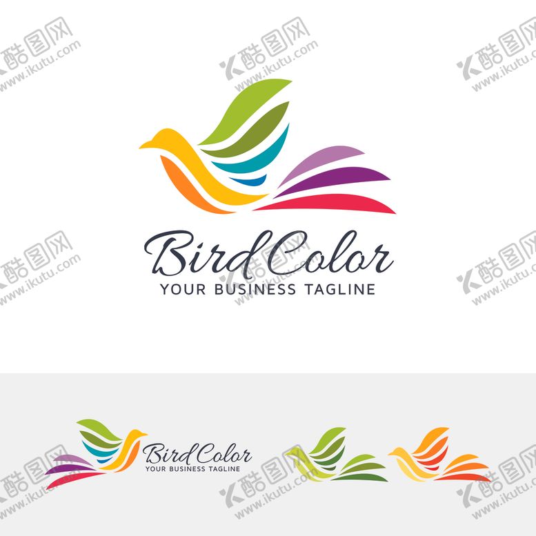 编号：53380510311519499888【酷图网】源文件下载-禽类LOGO标志