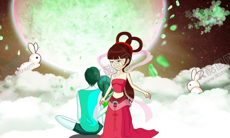 编号：98251410010704188077【酷图网】源文件下载-中秋嫦娥