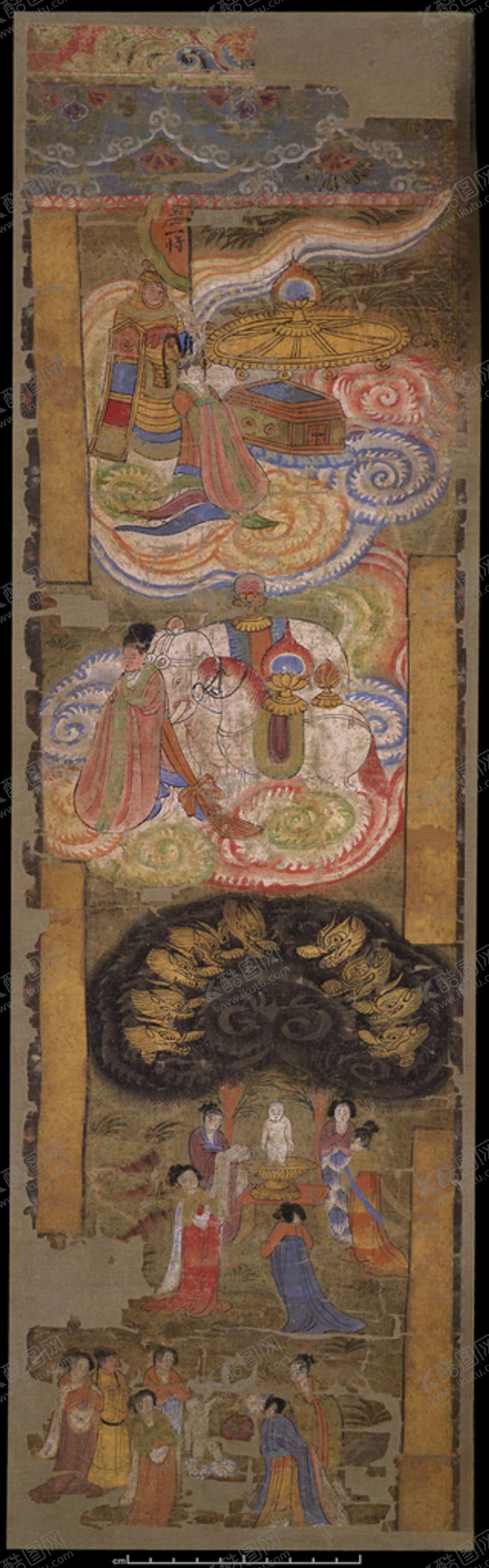 编号：89000409261228425469【酷图网】源文件下载-敦煌风格绘画图案