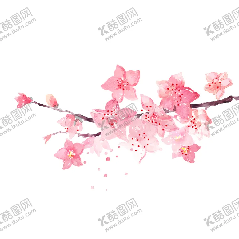 编号：31057302061640289360【酷图网】源文件下载-梅花桃花PNG