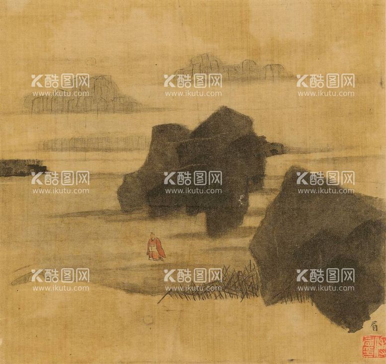 编号：70723111291935386199【酷图网】源文件下载-山水画  