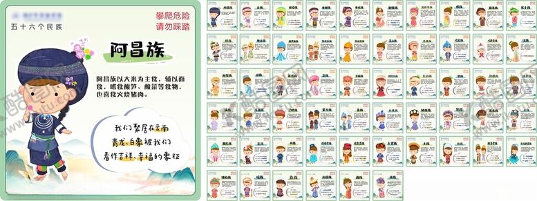 编号：95729705021658375125【酷图网】源文件下载-五十六民族