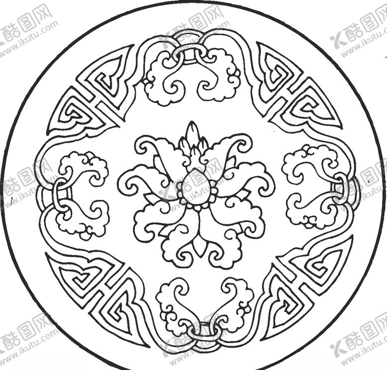 编号：20749105061803394327【酷图网】源文件下载-镂空花图案