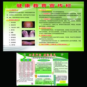 健康教育宣传栏