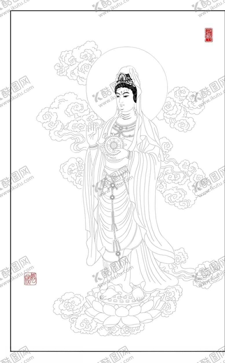 编号：41402507080951559902【酷图网】源文件下载-观音