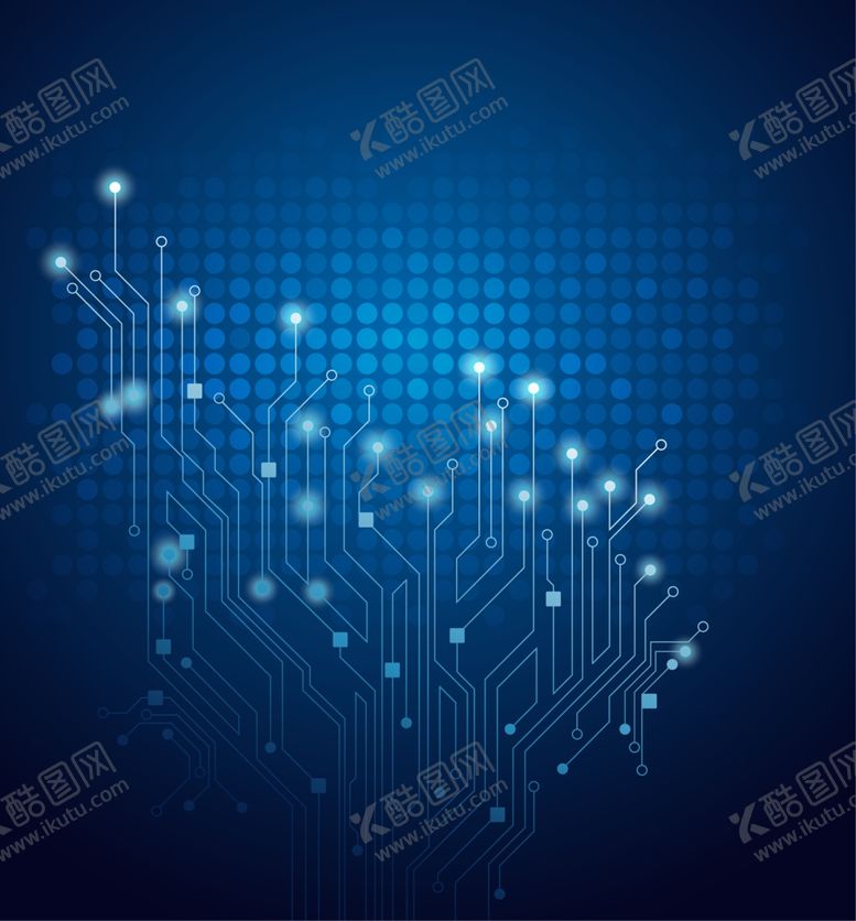 编号：14612210060111324697【酷图网】源文件下载-蓝色科技背景