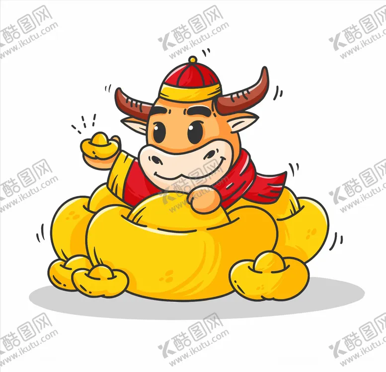 编号：22264804171452446397【酷图网】源文件下载-卡通牛