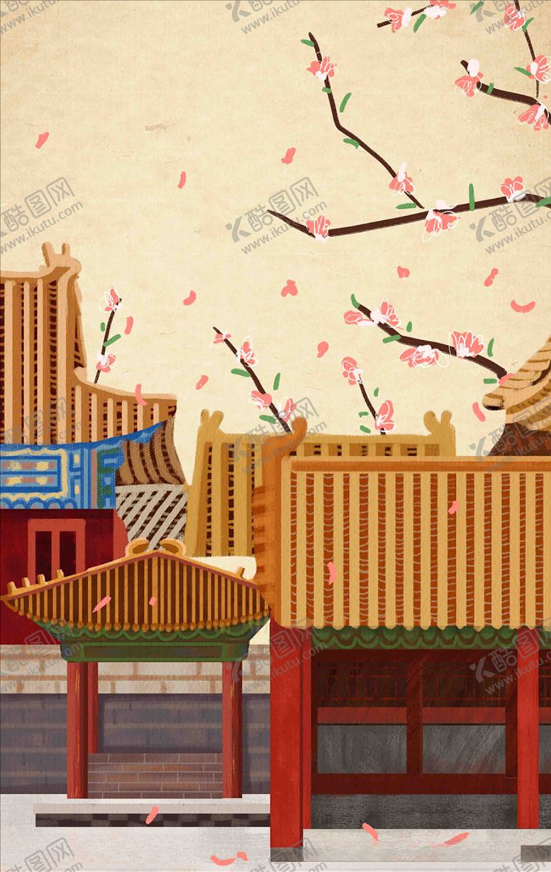 编号：43233806181005155503【酷图网】源文件下载-国潮插画
